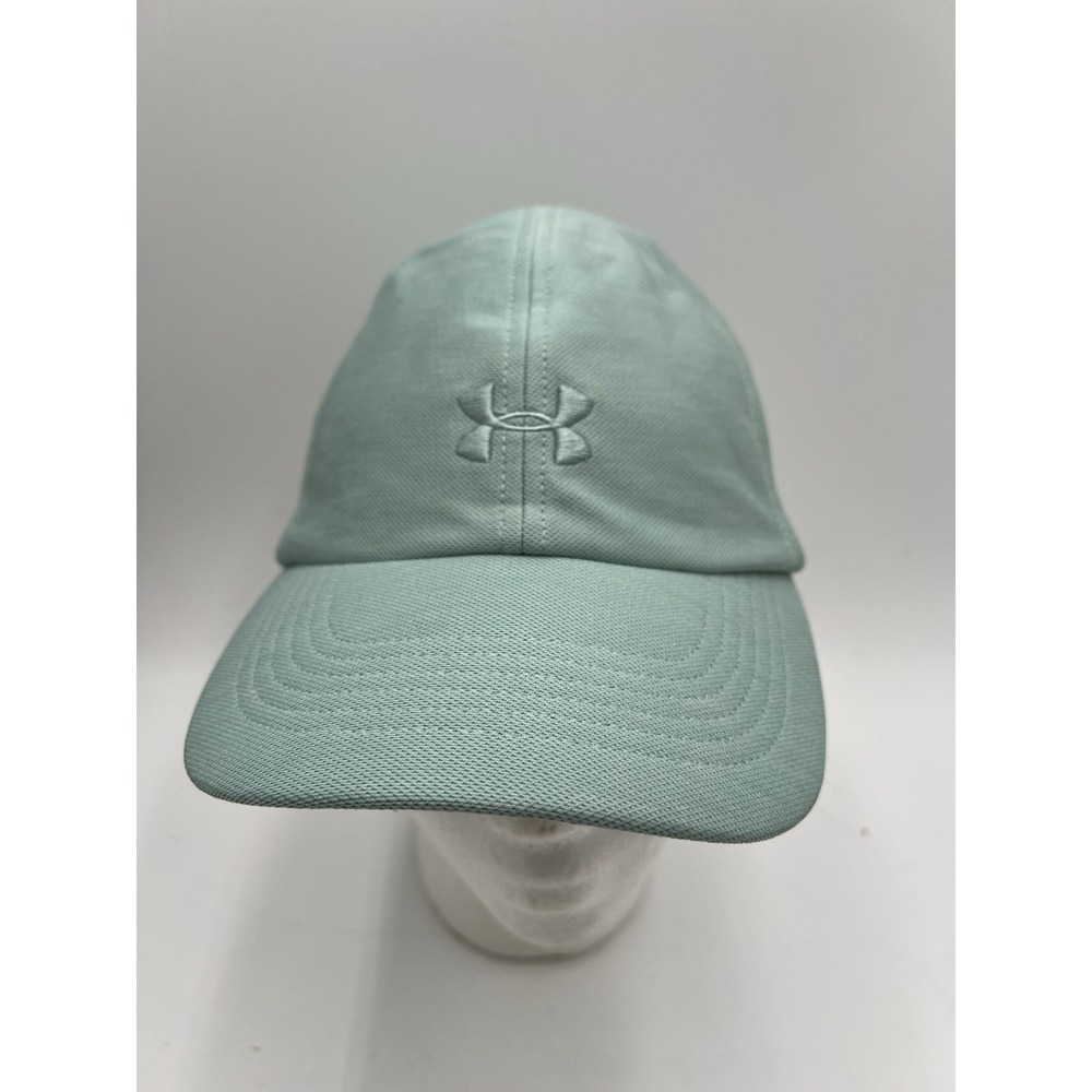 Under Armour Women's UA Free Fit Adjustable Mint Green Baseball Cap Hat OSFA